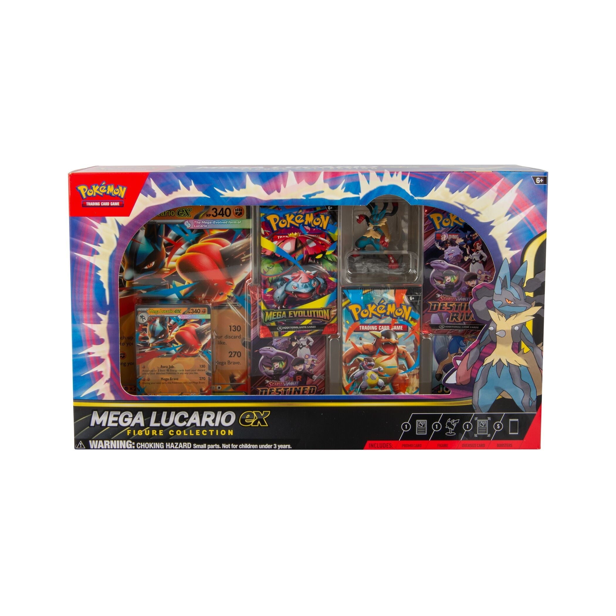 Pokemon Trading Card Games Mega Lucario Ex Figure Box